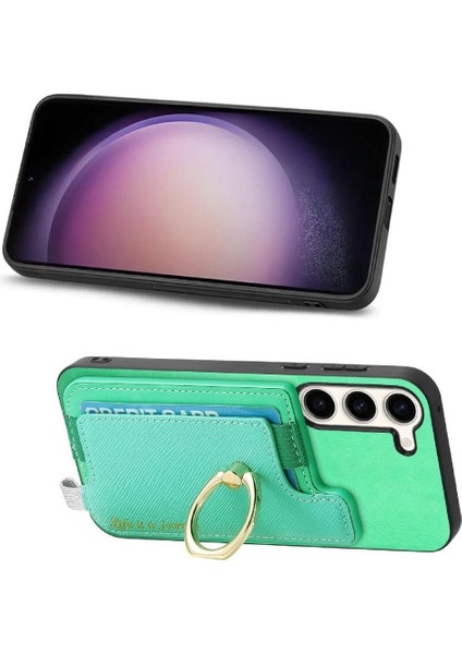 Samsung Galaxy S23 Cüzdan Manyetik Halka Standı Tutucu Magsafe Için Kılıf (Yurt Dışından) modelleri