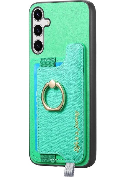 Samsung Galaxy S24 Manyetik Cüzdan Yüzük Standı Tutucu Magsafe Için Kılıf (Yurt Dışından) fiyatları