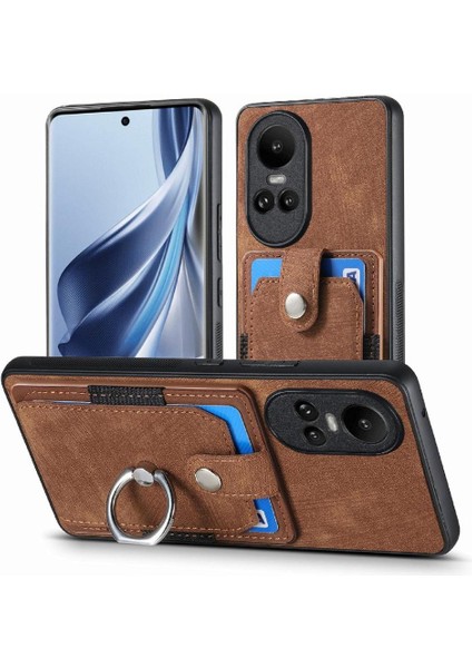 Oppo Oppo 10 5g Için Kılıf Manyetik Araç Montaj Standı Halka Tutucu Crad Yuvası (Yurt Dışından)