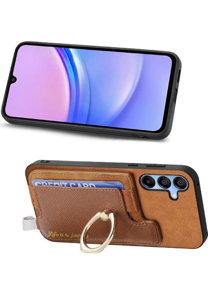 Samsung Galaxy A15 Halka Standı Tutucu Manyetik Cüzdan Magsafe Için Kılıf (Yurt Dışından) fiyatları