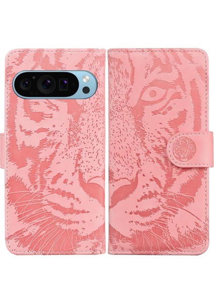 Google Piksel 9 Pro Xl Deri Cüzdan Kickstand Koruyucu Için Flip Case (Yurt Dışından)