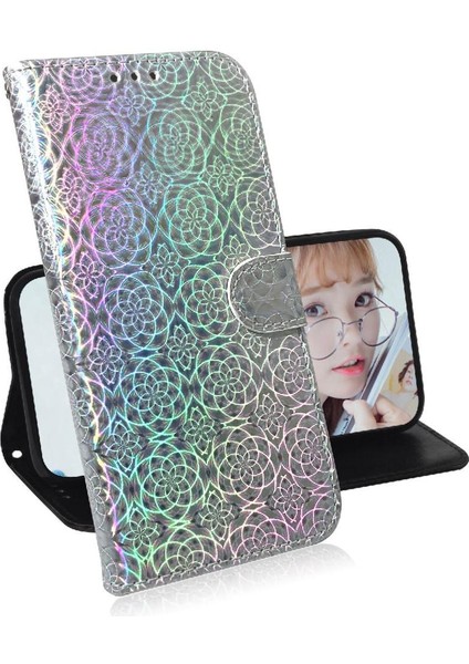 Google Piksel 9 Pro Xl Için Kılıf Cüzdan Kılıf Glitter Renkli Standı Tutucu (Yurt Dışından)