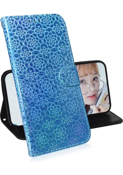 Google Piksel 9 Pro Xl Için Kılıf Cüzdan Kılıf Glitter Renkli Standı Tutucu (Yurt Dışından)