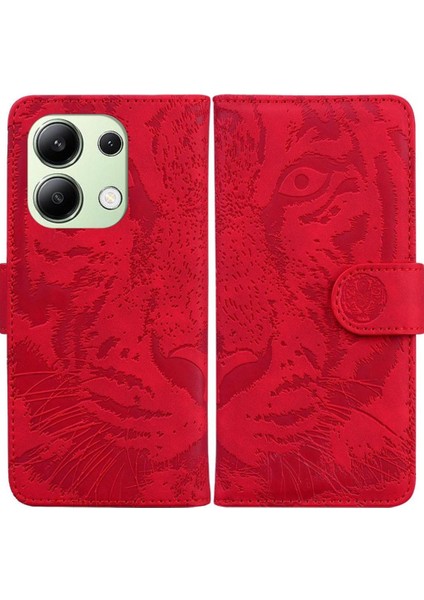 Xiaomi Redmi Not 13 Için Flip Case 4g Kickstand Koruyucu Kabartmalı Sevimli (Yurt Dışından)