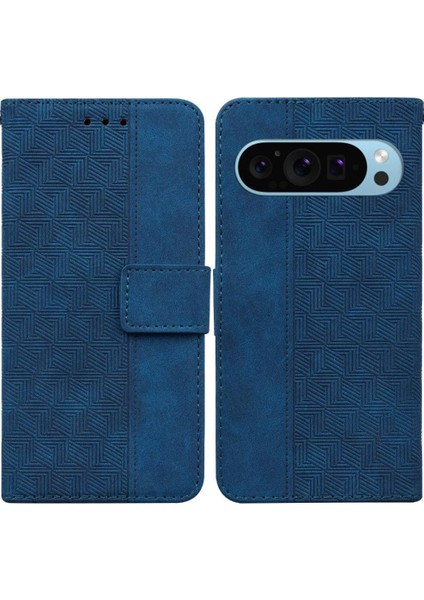 Google Pixel 9 Pro Xl Flip Folio Kickstand Özelliği Premium Pu Için Kılıf (Yurt Dışından)