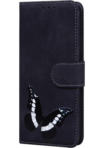 Google Piksel 9 Pro Xl Kelebek Renk Baskılı Flip Folio Kapak Için Kılıf (Yurt Dışından)