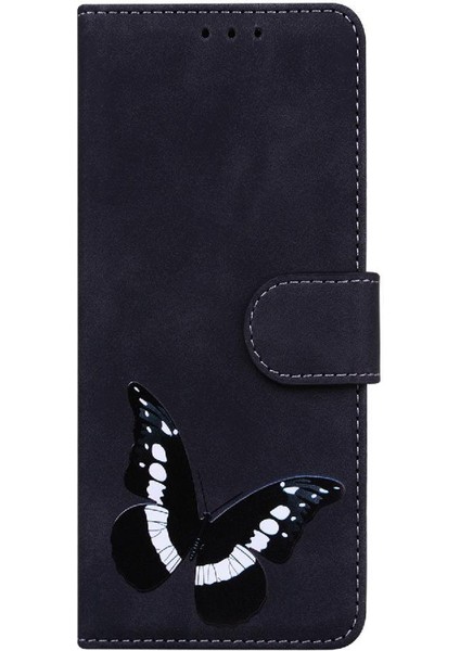 Google Piksel 9 Pro Xl Kelebek Renk Baskılı Flip Folio Kapak Için Kılıf (Yurt Dışından)