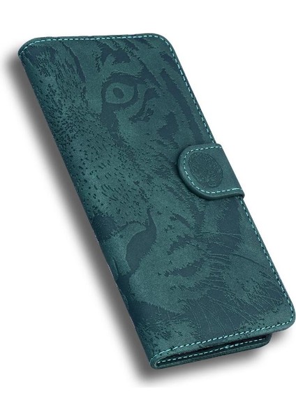 Oppo Oppo 11 Pro 5g Için Flip Case Deri Cüzdan Kabartmalı Sevimli Kaplan (Yurt Dışından)