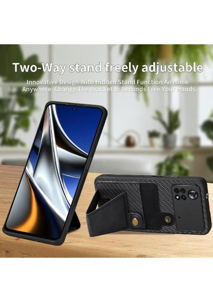 Xiaomi Poco X4 Pro 5g Manyetik Tasarım Braketi Standı Fonksiyonu (Yurt Dışından) indirimleri
