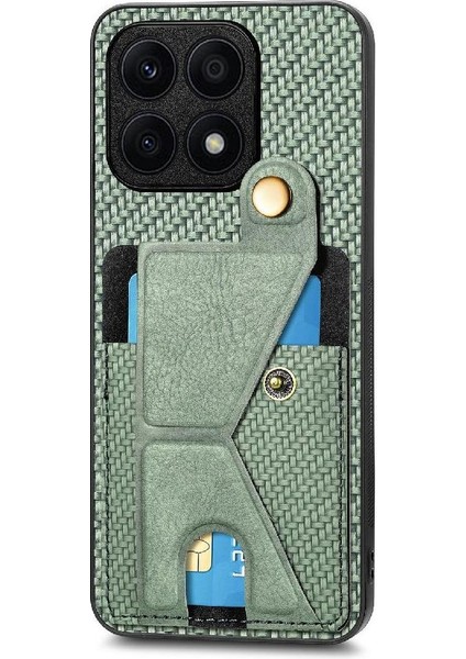 Onur Için Kılıf X8A Braketi Manyetik Tasarım Cardholder Standı Fonksiyonu (Yurt Dışından)