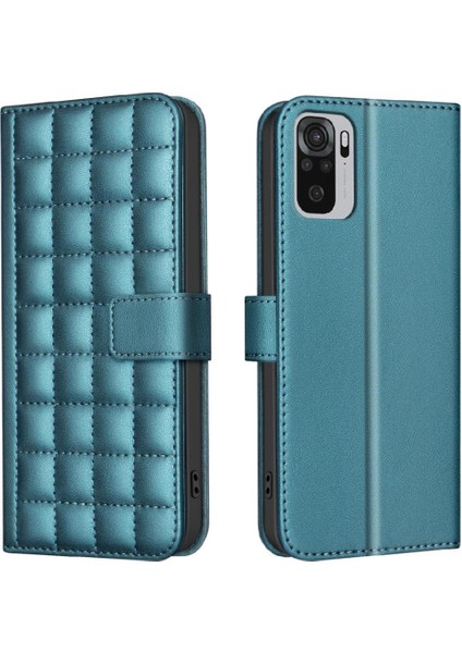Xiaomi Redmi Not 10 Için Flip Case 4g Pu Deri Koruyucu Cüzdan Kart (Yurt Dışından)