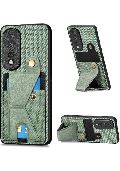 Onur Için Kılıf 80 Pro Standı Fonksiyonu Cardholder Braketi Manyetik Tasarım (Yurt Dışından)
