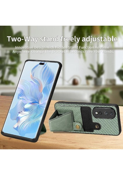 Onur Için Kılıf 80 Pro Standı Fonksiyonu Cardholder Braketi Manyetik Tasarım (Yurt Dışından)