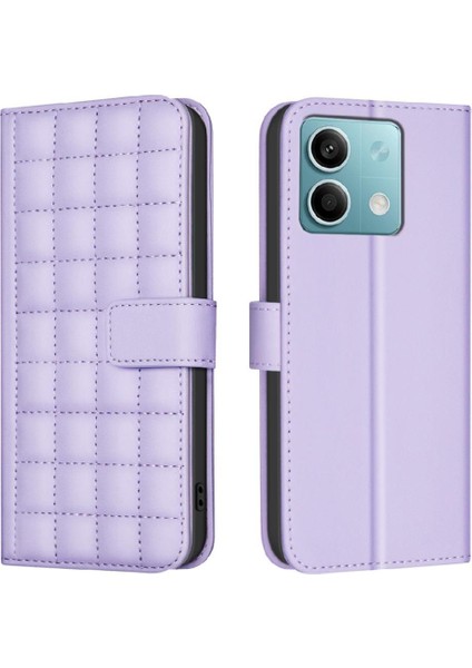 Xiaomi Redmi Not 13 Için Flip Case 4g Kart Yuvaları Tutucu Pu Deri Basit (Yurt Dışından)