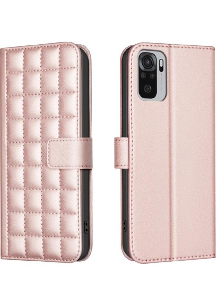 Xiaomi Redmi Not 10 Için Flip Case 4g Pu Deri Koruyucu Cüzdan Kart (Yurt Dışından)