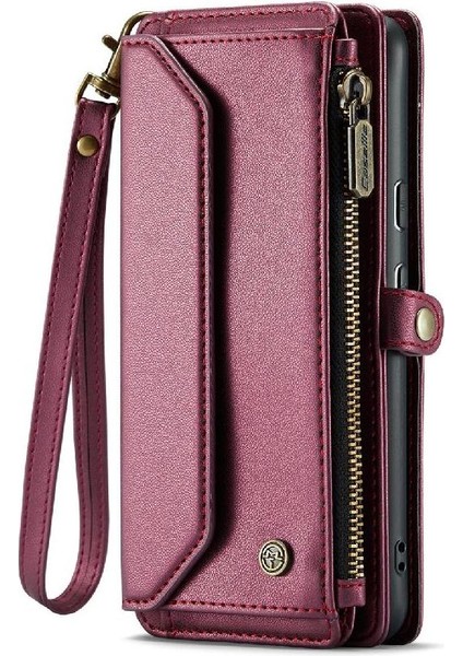 Google Piksel 9 Pro Xl Için Crossbody Durumda Rfıd Engelleme Durumda Cüzdan Fermuar (Yurt Dışından)