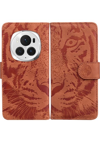 Onur Için Flip Case Sihirli 6 Pro Deri Cüzdan Kickstand Koruyucu Sevimli (Yurt Dışından)