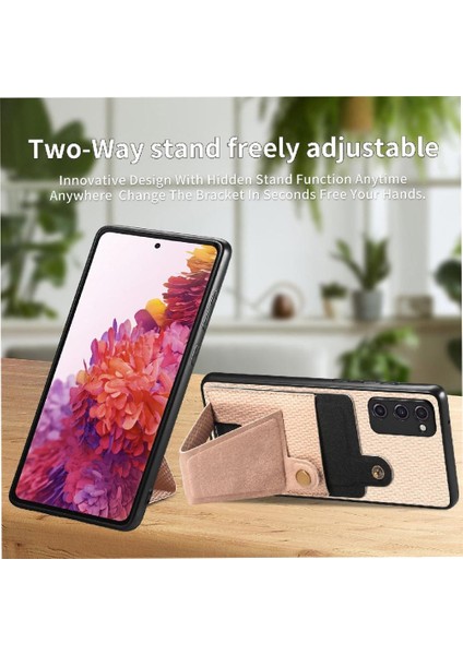 Samsung Galaxy S20 Fe Için Kılıf Braketi Cardholder Standı Fonksiyonu Manyetik (Yurt Dışından) fırsatları