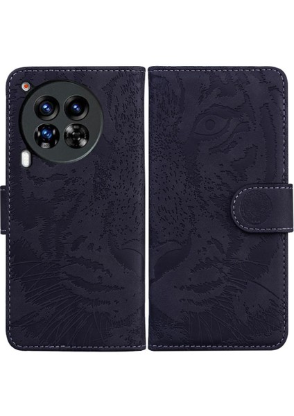 Tecno Camon 30 Premier Kickstand Koruyucu Deri Cüzdan Için Flip Case (Yurt Dışından)