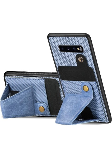 Samsung Galaxy S10 Manyetik Tasarım Standı Fonksiyonu Kart Sahibi Için Kılıf (Yurt Dışından) indirimleri