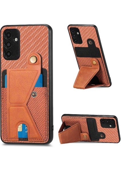 Samsung Galaxy A13 5g Cardholder Için Kılıf Manyetik Tasarım Braketi Standı (Yurt Dışından)