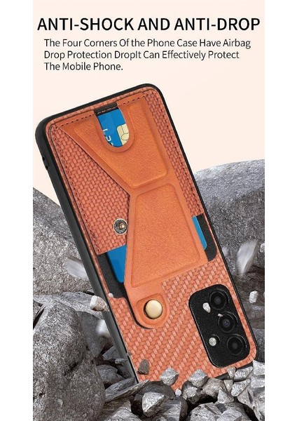 Samsung Galaxy A13 5g Cardholder Için Kılıf Manyetik Tasarım Braketi Standı (Yurt Dışından) fiyatları