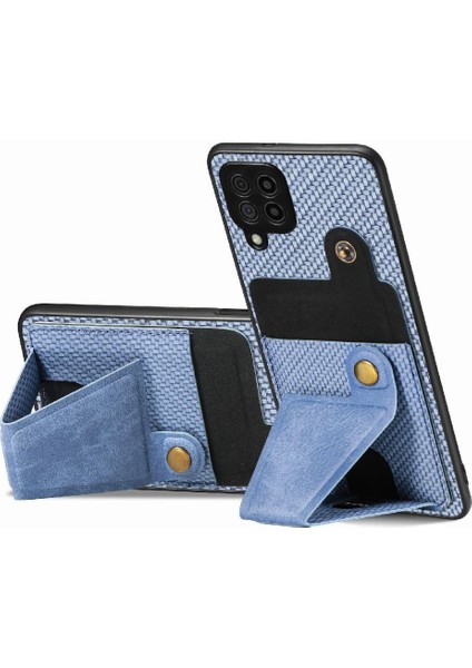 Samsung Galaxy A22 4g Cardholder Için Kılıf Braketi Standı Fonksiyonu Manyetik (Yurt Dışından)