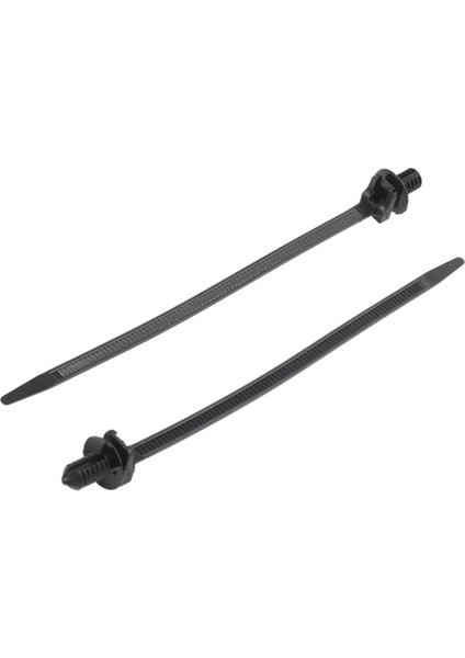 Naylon Itmeli Montajlı Araç Kubbe Kablosu Fermuarlı Kravat, 162MM Uzunluk, 20 Adet, Siyah (Yurt Dışından)