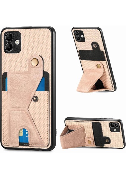 Samsung Galaxy A04 4g Manyetik Tasarım Standı Fonksiyonu Braketi (Yurt Dışından)