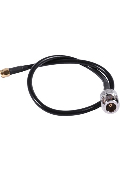 2x Rp-Sma Erkek - N Tipi Dişi Konnektör Kablosu Siyah 40CM (Yurt Dışından) indirimleri