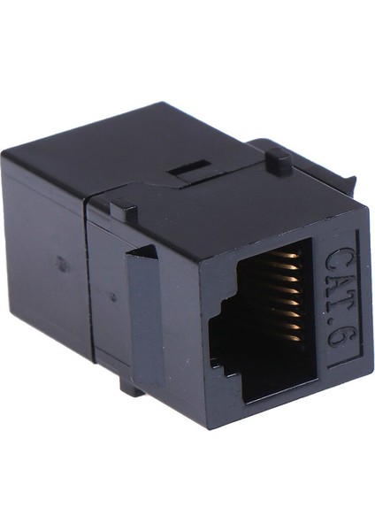 RJ45 Dişi Utp CAT5E Cat6 Keystone Jack Inline Bağlayıcı Konnektör Adaptörü (Yurt Dışından) indirimleri