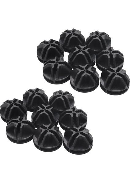 Modüler Düzenleyici Dolap Için Plastik Konektörler, 16'lı Set (Siyah) (Yurt Dışından) modelleri