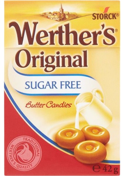 Werther´s Original Cream Candies Sugar Free 42 gr