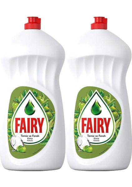 Bulaşık Deterjanı Elma Kokulu 1500 ml x 2 Adet