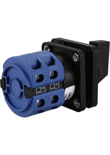 AC660V 25A 2 Kutuplu 3 Pozisyonlu Anlık Geçiş Anahtarı Mavi+Siyah (Yurt Dışından) modelleri