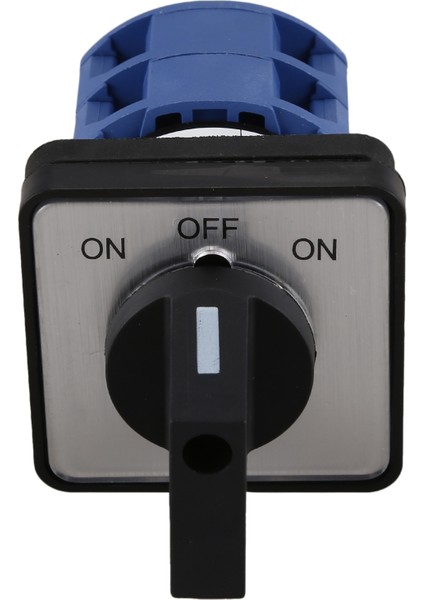 AC660V 25A 2 Kutuplu 3 Pozisyonlu Anlık Geçiş Anahtarı Mavi+Siyah (Yurt Dışından) fırsatları
