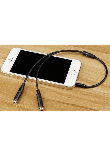 Ulıfart 3.5mm Ses Y Splitter Kablo Kulaklık Adaptörü Dişi 2 Stereo Erkek Tablet Telefon Için (Yurt Dışından)