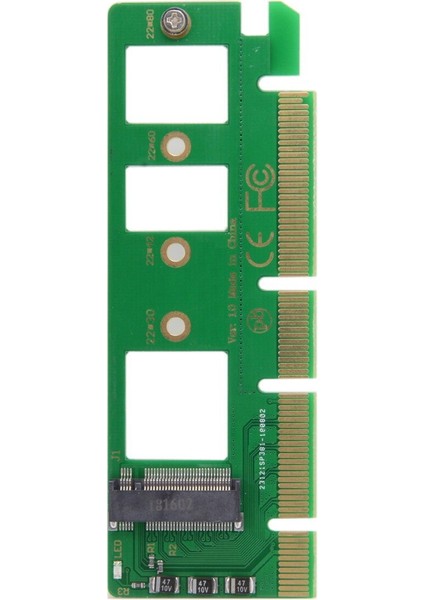 Cy Ngff M-Anahtar Nvme Ahcı Ssd'den Pcı-E 3.0 16X X4 Adaptörüne XP941 SM951 PM951 A110 M6E 960 Evo SSD (Yurt Dışından)