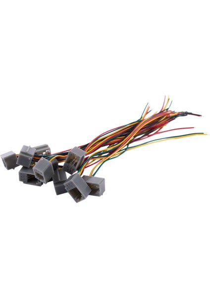 10 Adet 616E 4P4C Rj9 Dişi Telefon Konektörü Adaptörü W 4 Telli 8 cm (Yurt Dışından)