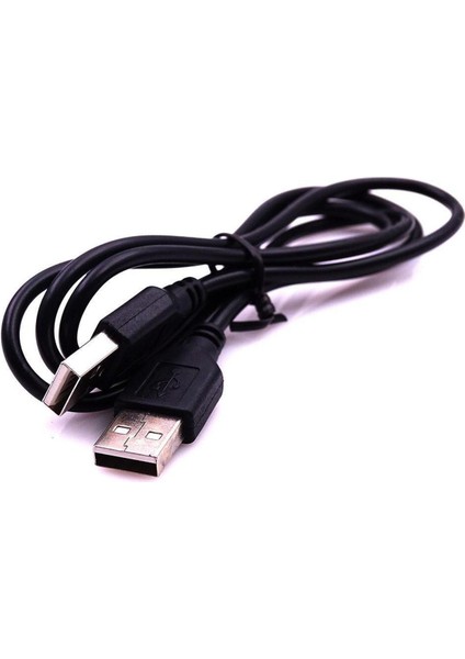 USB 2.0 Tip A Erkek - USB A Erkek Sy Veri Şarj Kablosu Kablosu Konektörü 50CM I2O2 (Yurt Dışından)