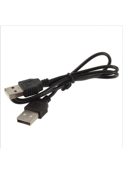 USB 2.0 Tip A Erkek - USB A Erkek Sy Veri Şarj Kablosu Kablosu Konektörü 50CM I2O2 (Yurt Dışından) modelleri