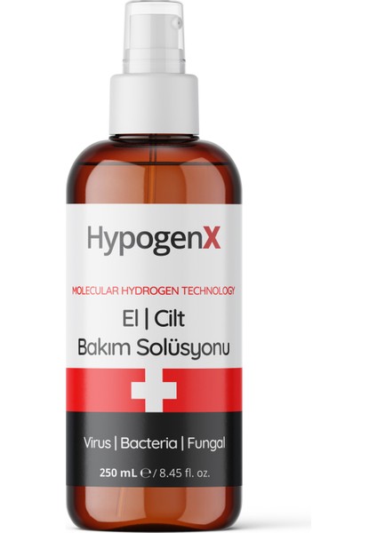 Hypogenx El ve Cilt Dezenfektanı Hipokloröz Asit Bazlı 200 ml