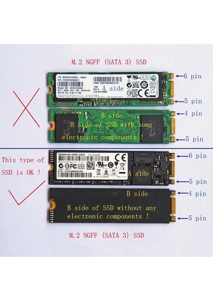 M.2 Ngff Sata SSD Dönüştürücü Adaptör Kartı 2012 Macbook Air A1465 A1466 (Yurt Dışından) fırsatları