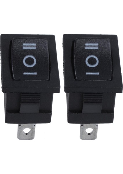 2x Spdt On-Off-On 3 Pozisyonlu Geçmeli Tekne Rocker Anahtarı Ac 250V/6A 125V/10A (Yurt Dışından)