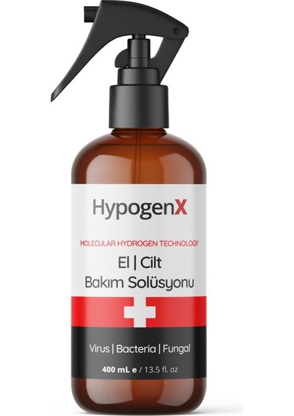 Hypogenx El ve Cilt Dezenfektanı Hipokloröz Asit Bazlı 400 ml