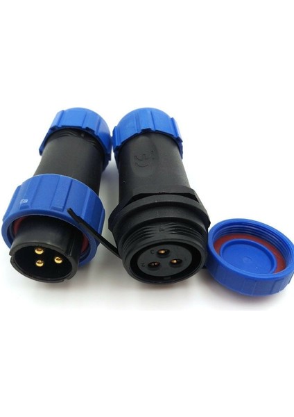 【ayak KOLTUK】SP21 Kablo Konektörü 30A Ac 1500V Çift Panel Su Geçirmez Tel Konektörü (Yurt Dışından)