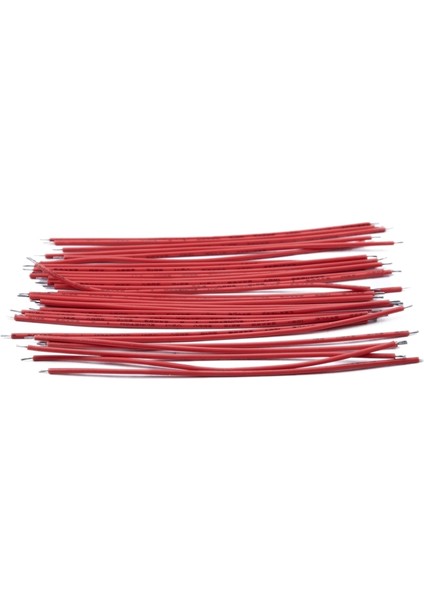 Takım 30 Adet 10CM Kırmızı Renkli Tel Elektronik Tel 10*4.2*4.2cm (Yurt Dışından)