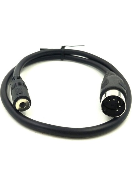 Dın 3.5mm Kablo 5 Pin Dın Fiş Erkek 3.5 mm Kadın Smartphone Aux Kulaklık Stereo Jak Adaptörü Giriş Kablosu 1.5 M (Yurt Dışından) fiyatları
