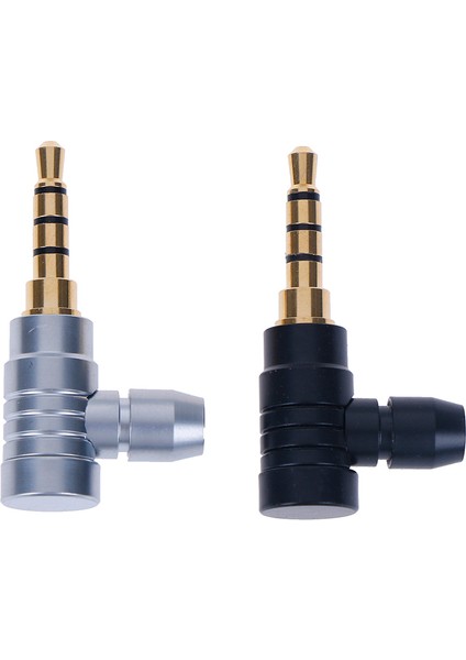 90 Derece Dik Açılı Erkek 3,5 mm Jak Fişi 4 Kutuplu Stereo Ses Adaptörü Dönüştürücü (Yurt Dışından) modelleri