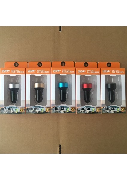 Cep Telefonu Araç Şarj Cihazı 3.1A LED Ekran USB Şarj Cihazı Telefon Için Hızlı Şarj (Yurt Dışından) fırsatları